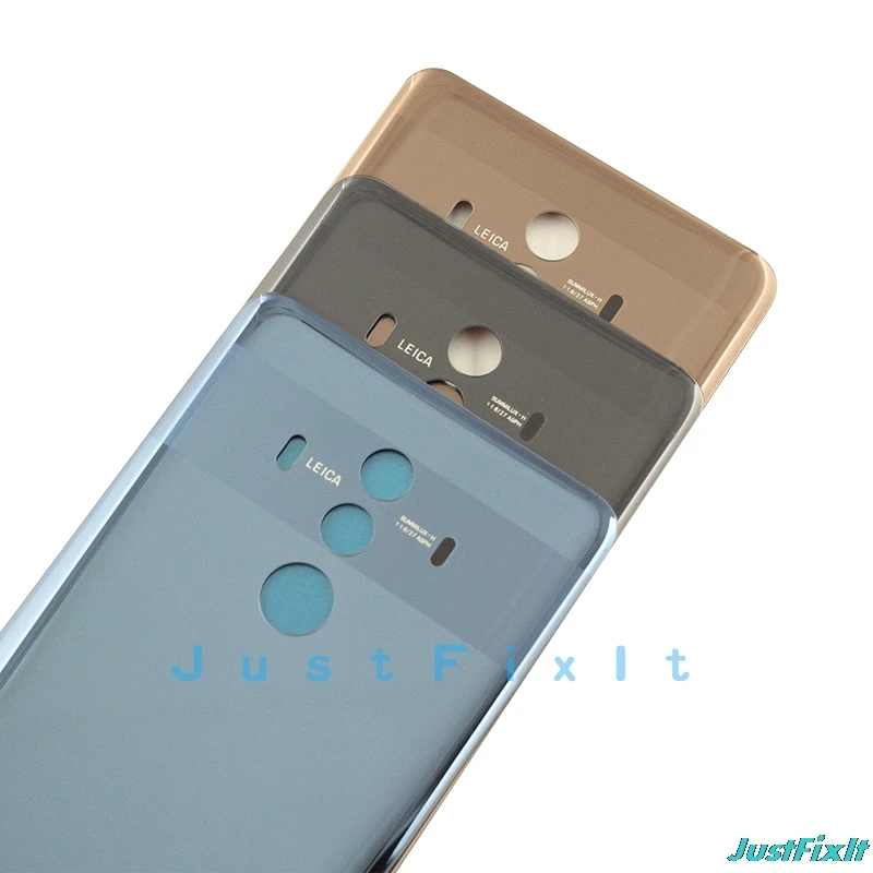 Для HUAWEI mate 10 Pro Стеклянная Крышка батарейного отсека задняя дверь для mate 10pro чехол на заднюю крышку чехол 6 дюймов клейкая наклейка