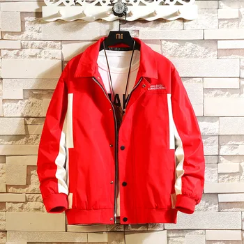 

2020 Spring Causal Jacket Men Streetwear Bomber Jacket Men Pilot Jackets Lapel Coats Men High Quality Brand Tops Male Plus Size