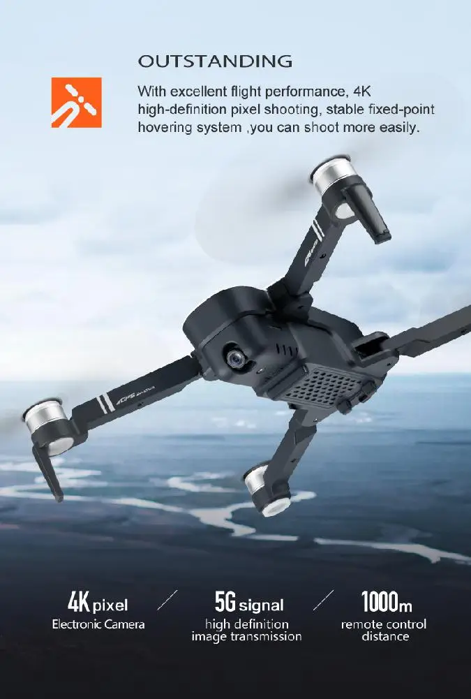 HobbyLane 8811 gps RC Дрон gps/оптический поток двойной режим двойной камеры