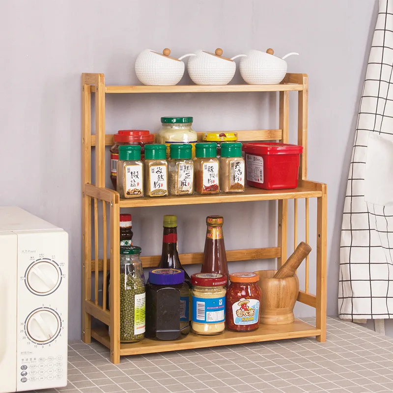 

Shelf Floor Multi-Layer Seasoning Rack Storage Shelf Kitchen Storage Rack Wholesale Factory Direct