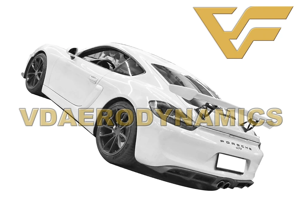 Подходит для 13-15 981 Porsche Cayman Boxster VAD-GT4 PP материал полный комплект кузова передний бампер задний диффузор для губ светодиодный светильник для бега