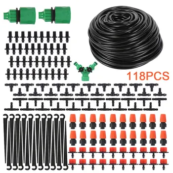 

25M Garden Automatic Pouring Drip Irrigation System Garden Irrigation Kit Adjustable Drip Spray Watering Irrigation Set