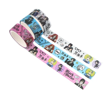 

20pcs/lot G1266 15mmX5m Anime Washi Masking Tape Decorative Adhesive Tape Sticker Scrapbooking Diary Planner Stationery
