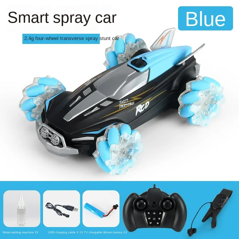 Spray Stunt Car Gesture Induction Remote Control Twisting Off-Road Vehicle  Light Music Drift Dancing Driving 2.4G RC Toy 4 WD - AliExpress