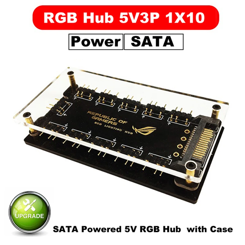 12V 4pin RGB AURA 5V 3 pin ARGB кабель RGBW разветвитель Чехол w/Лента & удлинитель адаптер
