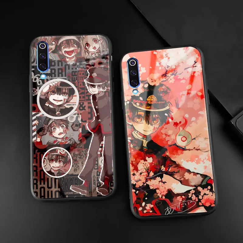 

Toilet Bound Hanako kun soft silicone glass phone case cover shell for Xiaomi mi 6 8 9 SE mix 2 2s 3 redmi note 5 6 7 8 pro
