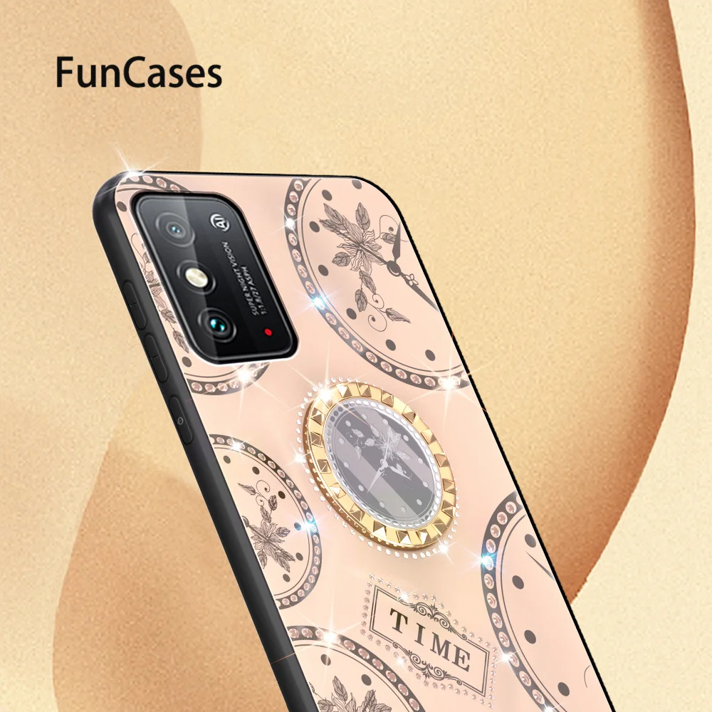 Untuk Huawei Honor X10 Max Ponsel Mewah Silikon Lembut Penutup Estuche sFor Huawei capinha Kehormatan X10 Max Kantong Ponsel