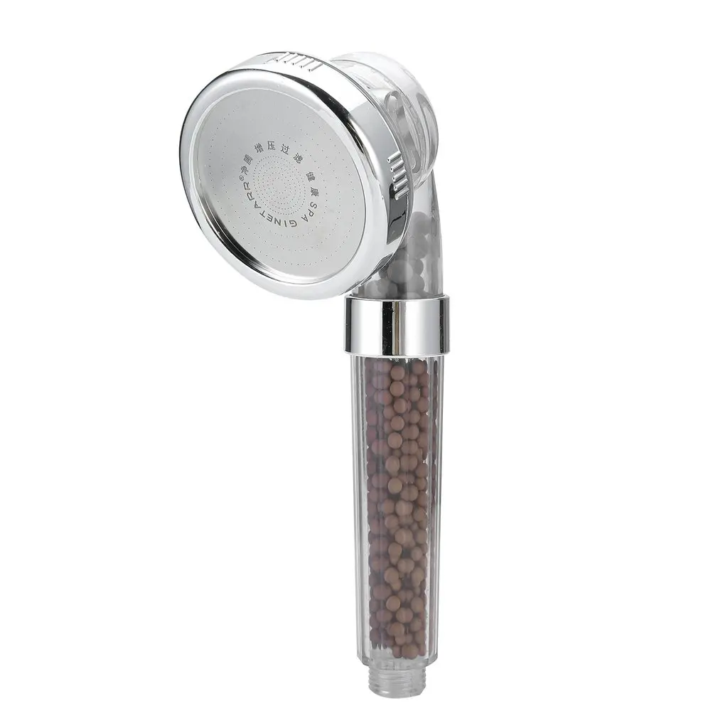 

Healthy Negative Ion SPA Filtered Adjustable Shower Head with Shower Hose Three Shower Mode Negative Lon SPA ShowerHead dropship
