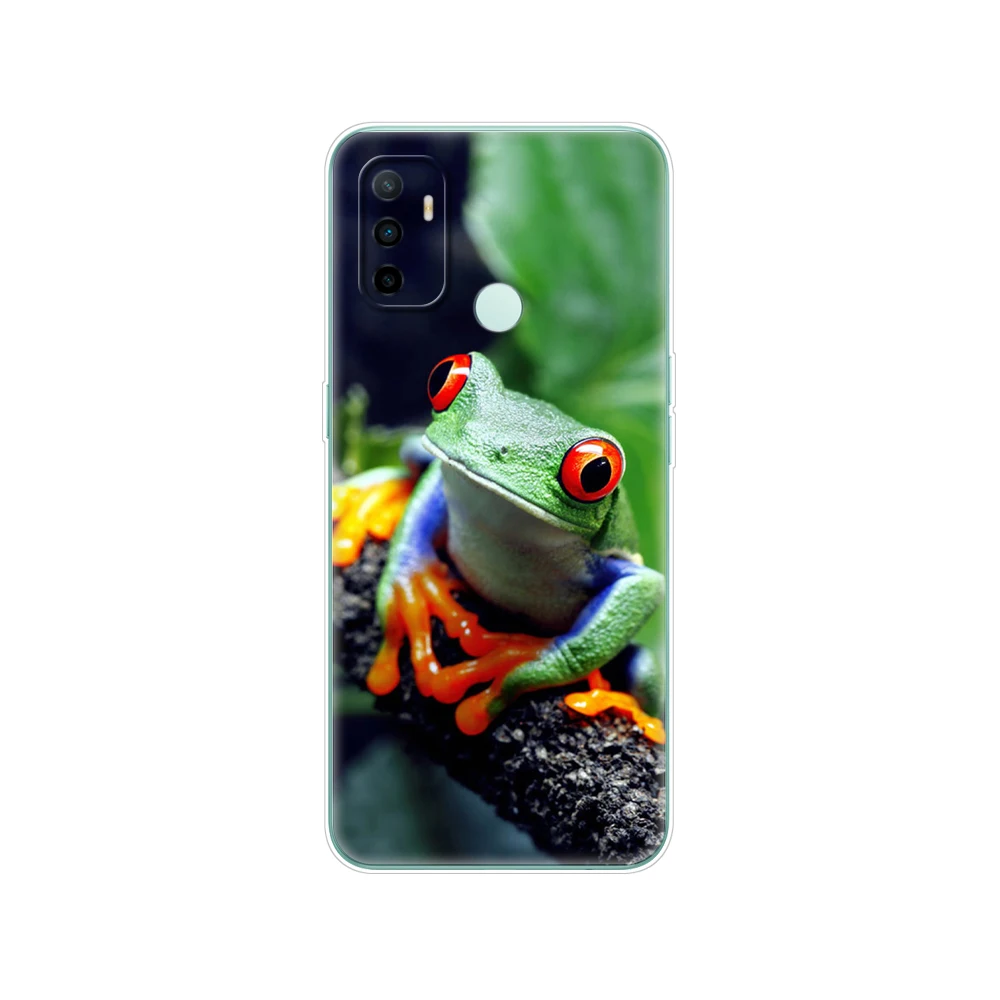 oppo phone back cover For OPPO A53 Case 2020 Silicon Soft TPU Phone Cover for OPPO A53S A32 Case Bumper OPPOA53 A 53 6.5" Fundas CPH2127 CPH2135 Etui cases for oppo cell phone Cases For OPPO