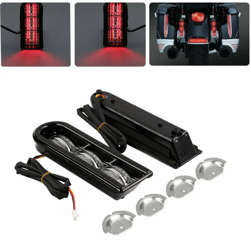 Светодиодный наполнителя для седла мотоцикла светильник Harley Touring Electra Glide FLHTCU CVO