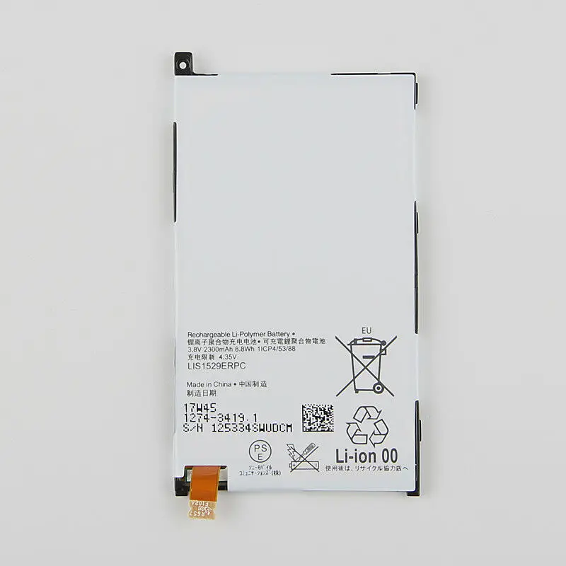 Сменный аккумулятор для SONY Xperia Z1 mini D5503 Xperia Z1 Compact M51w 2300mAh