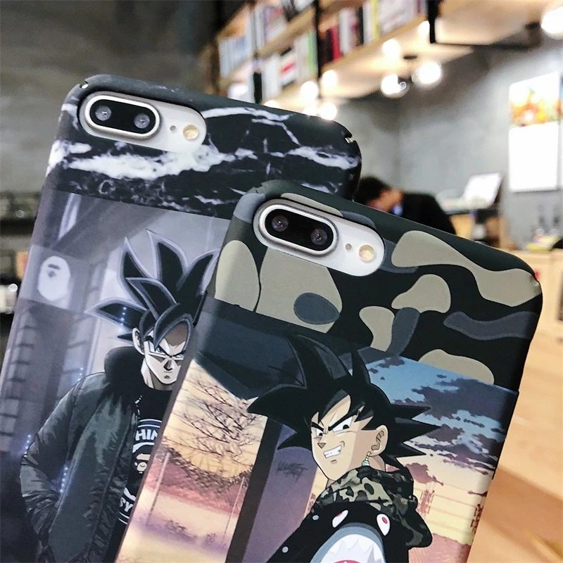 VOZRO Dragon Ball Телефон чехол для iPhone 6 6s 7 8 Plus X Xr Xs Max Чехлы для телефона аксессуары сумка