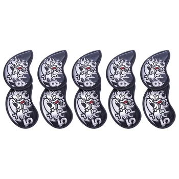 

9Pcs Iron Headcover Club Head Cover With Closure Golf Putter Shantou Golf Club Cover