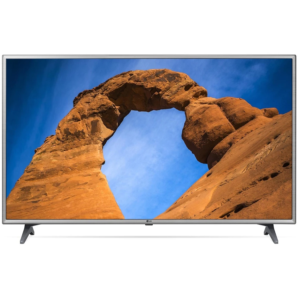 Телевизор LED LG 49" 49LK6100PLA серебристый/FULL HD/50Hz/DVB-T2/DVB-C/DVB-S2/USB/WiFi/Smart TV(RUS