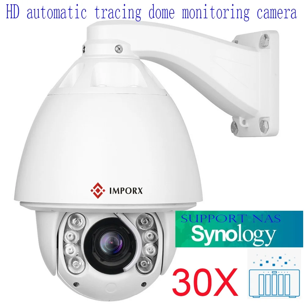 

New Full HD outdoor PTZ Dome IP Camera 20X zoom 1080P auto zoom lens, Auto tracking Pan/Tilt/Zoom night view ONVIF