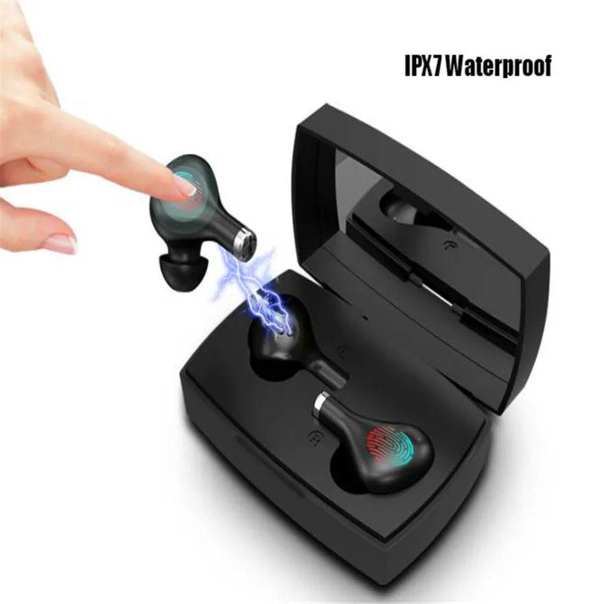 Объемная гарнитура, Bluetooth наушники, спортивные, активные, шумоподавление, водонепроницаемые, говорящие, 5,0 Tws, наушники, настоящие, беспроводные