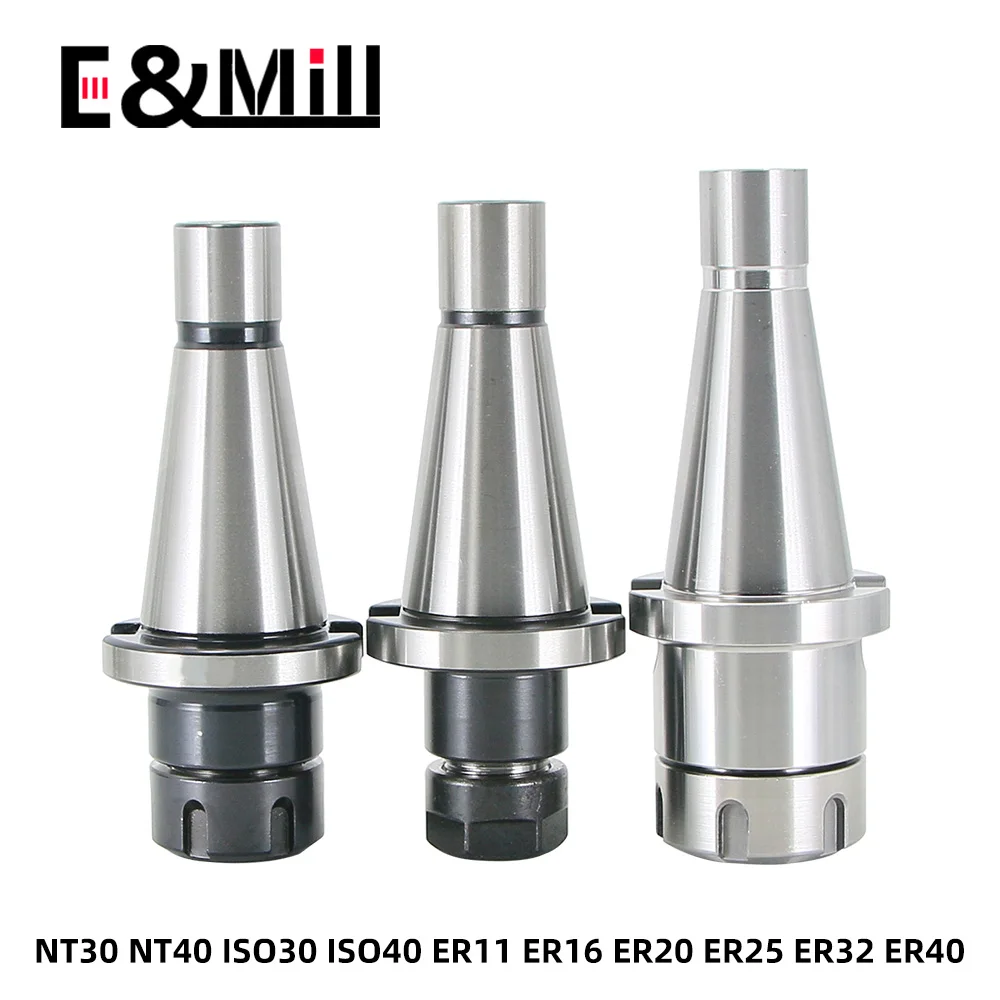 NT30 NT40 ER11 ER16 ER20 ER25 ER32 ER40 Tool Holder ISO30 ISO40 NT ER Tool Hold Collet 724 For
