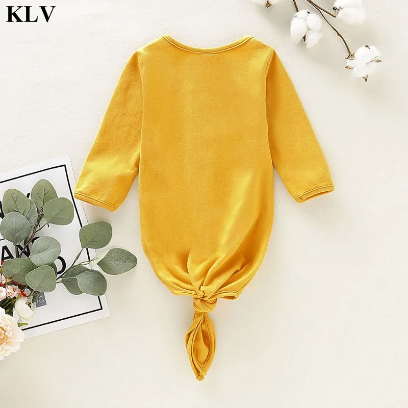 KLV комбинезон для маленьких детей; пижамы для новорожденных; спальный мешок с завязками; подарки для купания; реквизит для фотосессии