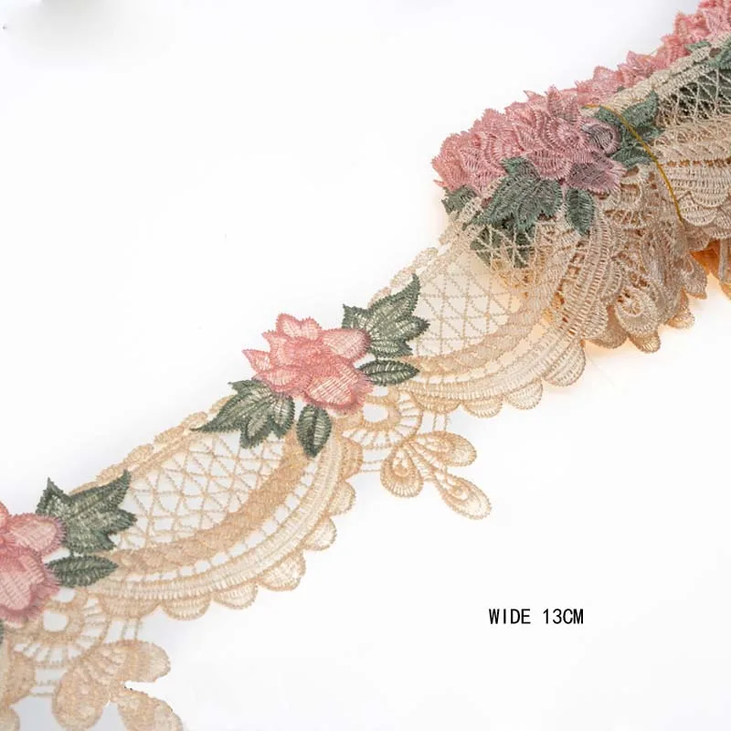 Lace Fabric Ribbon 1 yard for DIY Accessories Skirt Curtain Sleeve Trim