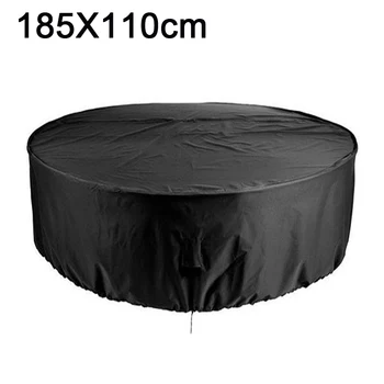 

Large Round Waterproof Outdoor Garden Table Chair Furniture Cover Dust-Proof UK