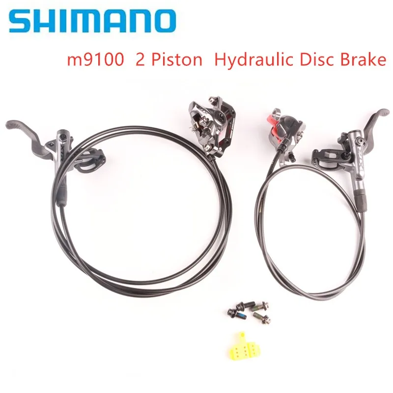 SHIMANO XTR M9100 2 поршневой M9120 тормоз 4 горный велосипед Гидравлический дисковый MTB