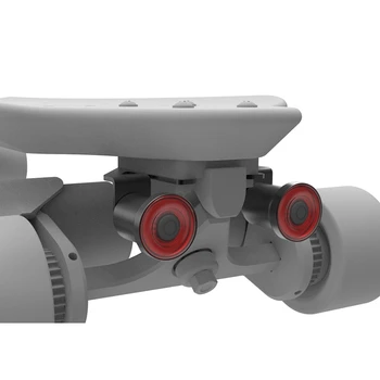 

2PCS Rechargeable Skateboard Rear Light Warning LED Lights Waterproof USB Warning Lamp for Longboard Electric Scooter