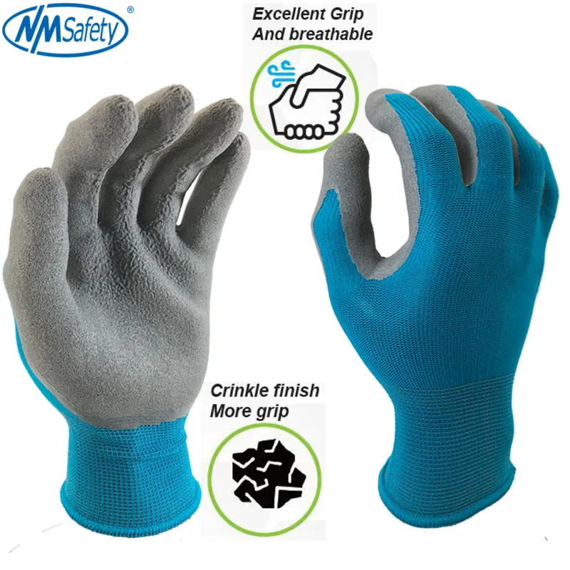 Защитные рабочие перчатки NM для мужчин и женщин цветные защитные из
