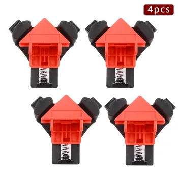 

4 Pcs 90 Degree Right Angle Clamp Picture Frame Woodworking Corner Clamp High Quality Brand New 2020