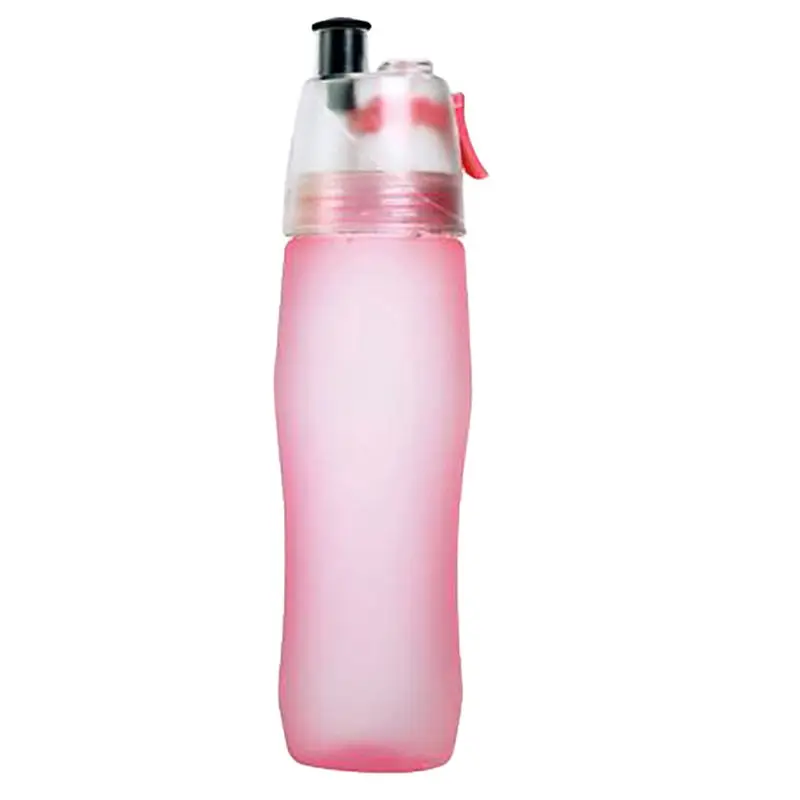 Mist Spray Water Bottle With Brush Portable Travel Bottles Outdoor Camping Cycling Drinkware Running Sports Survival Accessories