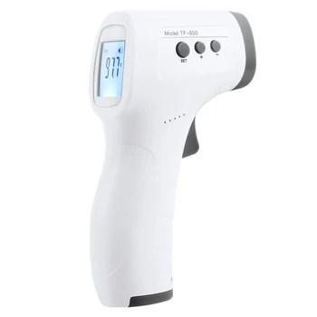 

ABS Non-contact Infrared Thermometer Handheld LCD Digital Fever Temperature Meter Thermometer Household Portable