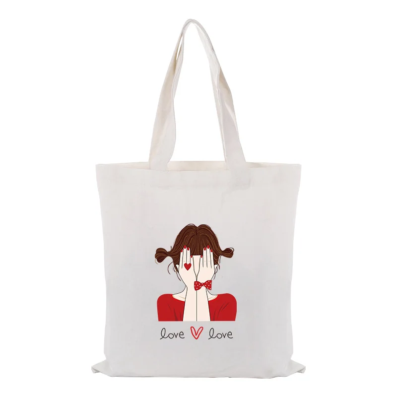 Сумка Холщовая Сумка coolgirl на заказ Печать текстовый логотип Сделай Сам ежедневное использование эко Экологичные многоразовые хозяйственные сумки переработка