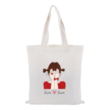 Сумка Холщовая Сумка coolgirl на заказ Печать текстовый логотип Сделай Сам ежедневное использование эко Экологичные многоразовые хозяйственные сумки переработка