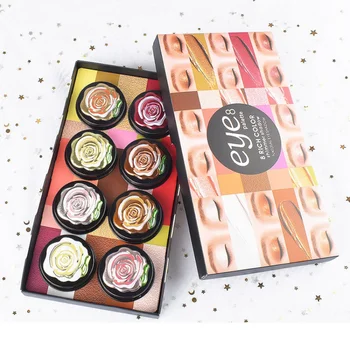 

HOT 8 Colors Matte Eye Shadow Cream Kits Waterproof Lasting Smudge-Proof Eyeshadow Makeup Cosmetics MKXJ