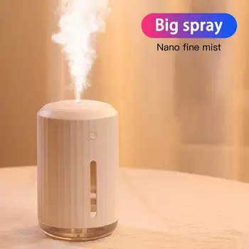 

320ML Ultrasonic Mini Air Humidifier Aroma Essential Oil Diffuser for Home Car USB Fogger Anion Mist Maker with LED Night Lamp