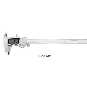 

150/200/300mm Digital Vernier Caliper Waterproof Inside Outside Depth Gauge