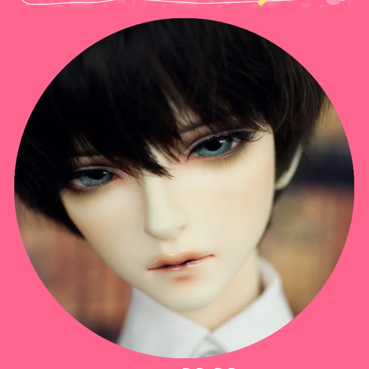 1/3 масштаб Обнаженная BJD кукла красивый мальчик BJD/SD полимерная фигурка кукла модель DIY игрушка подарок. В комплект не входят одежда, обувь, парик A0092Haazel LM