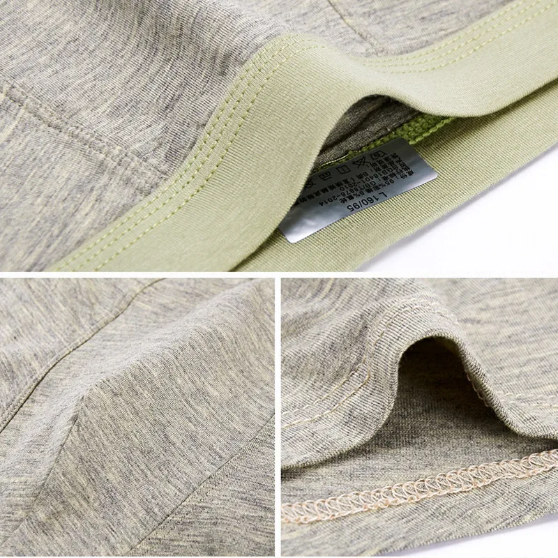 Нижнее белье из хлопка для мужчин 4 шт.|Боксеры| |