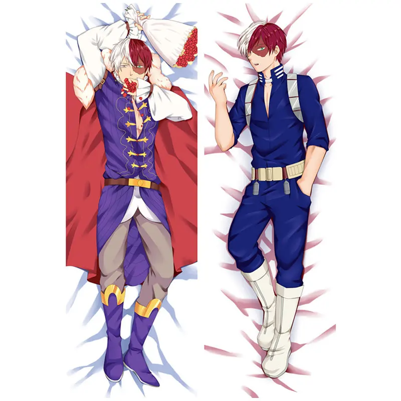 Anime My Hero Academia pillow Covers Dakimakura case Cool boy Sexy Girl 3D Double-sided Bedding Hugging Body pillowcase MH01 - Цвет: Polyester
