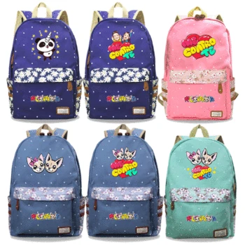 

Me Contro Te Bag Backpack Travel Bag Rucksack Designer Men Women Shoulder Teens Back to School Knapsack Boys Bookbags