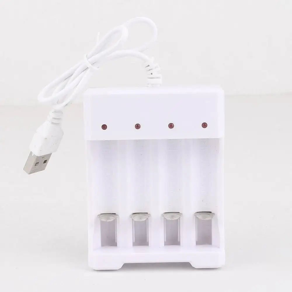 Зарядное устройство для аккумуляторов AA AAA 4 порта зарядное с usb разъемом