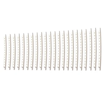 

22Pcs Set Electric Guitar Frets Wire Fretwire 2.4mm Copper-Nickel Alloy