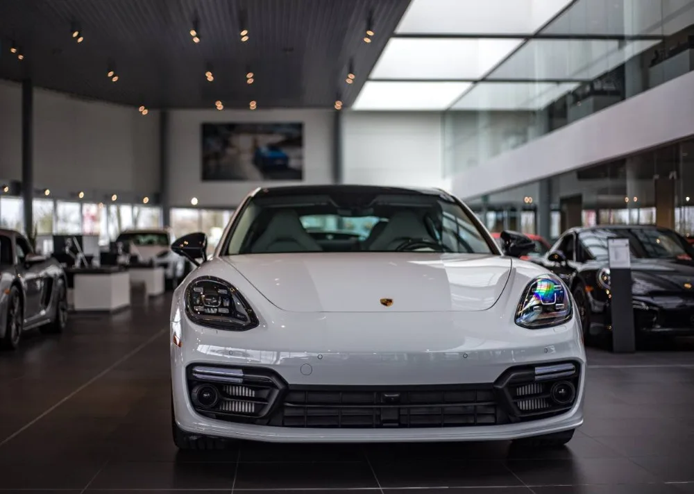 Автомобильный переоборудование для нового Porsche Panamera 971 обновление модифицированное углеродное волокно боковая юбка высокое качество и красивое украшение
