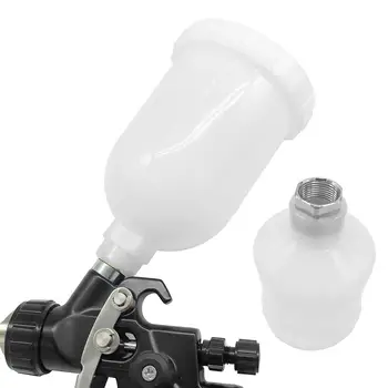 

125/250ml Car Auto Vehicle Air Brush Paint Sprayer Nozzle Jet Cup Pot Container 2020