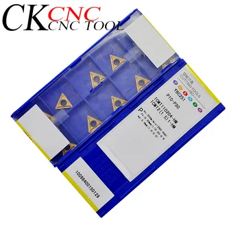 

10PCS TCMT110204-HM YBC251 TCMT2(1.5)1-HM 100% Original Semi-finishing CNC lathe Carbide insert machining For steel parts