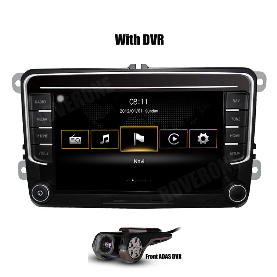 RCD330 RCD340 RNS 510 RNS510 для VW для Volkswagen MIB развлекательная система DVD gps-навигация, радио, стерео Мультимедиа Bluetooth - Цвет: Radio DVR