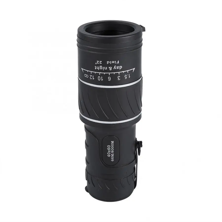 

40 x 60 HD Monocular Telescope Portable Low Light Night Vision Pocket Telescope For Outdoor Camping Hunting Accessories