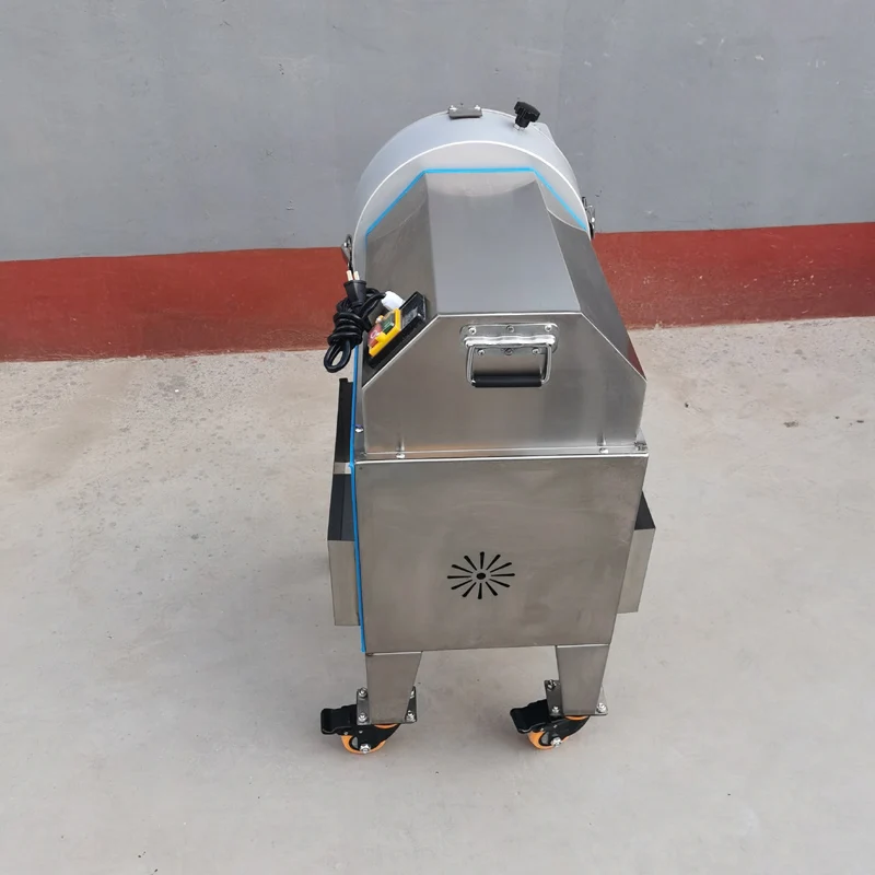 Vegetable Cutter Stainless Steel Vegetable Fruit Slicing Shredding Dicing Cutting Machine 3 with the cutter