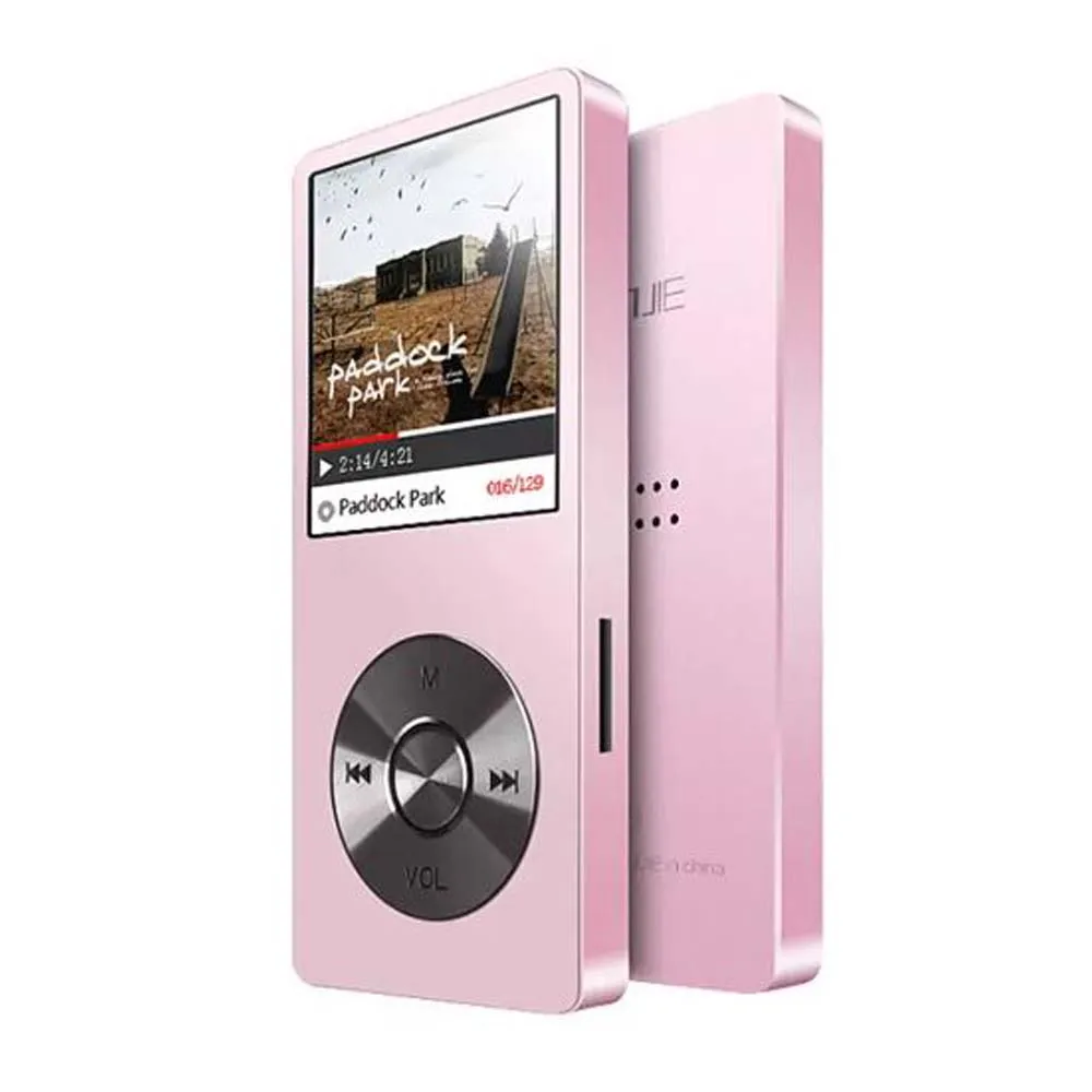 Металлический MP3-плеер 8 Гб динамик 1,8 дюймов сенсорный экран USB mp3 FM рекордер электронная книга часы данные MP3 музыкальный плеер K9 - Цвет: k9-mp3-pink