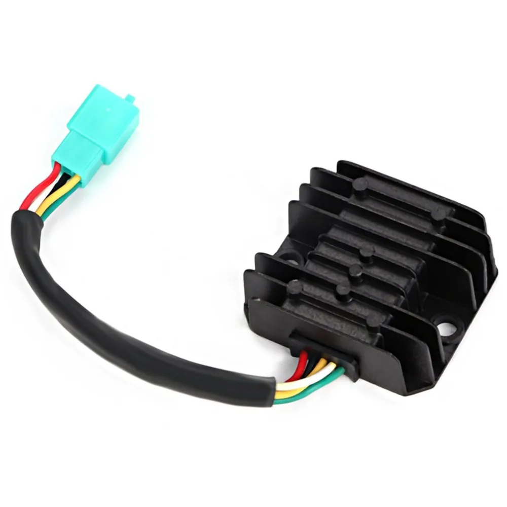 Universal For Honda Cg125 Motorcycle 12V Voltage Rectifier Regulator Voltage Regulator 5 Line Stabilizer