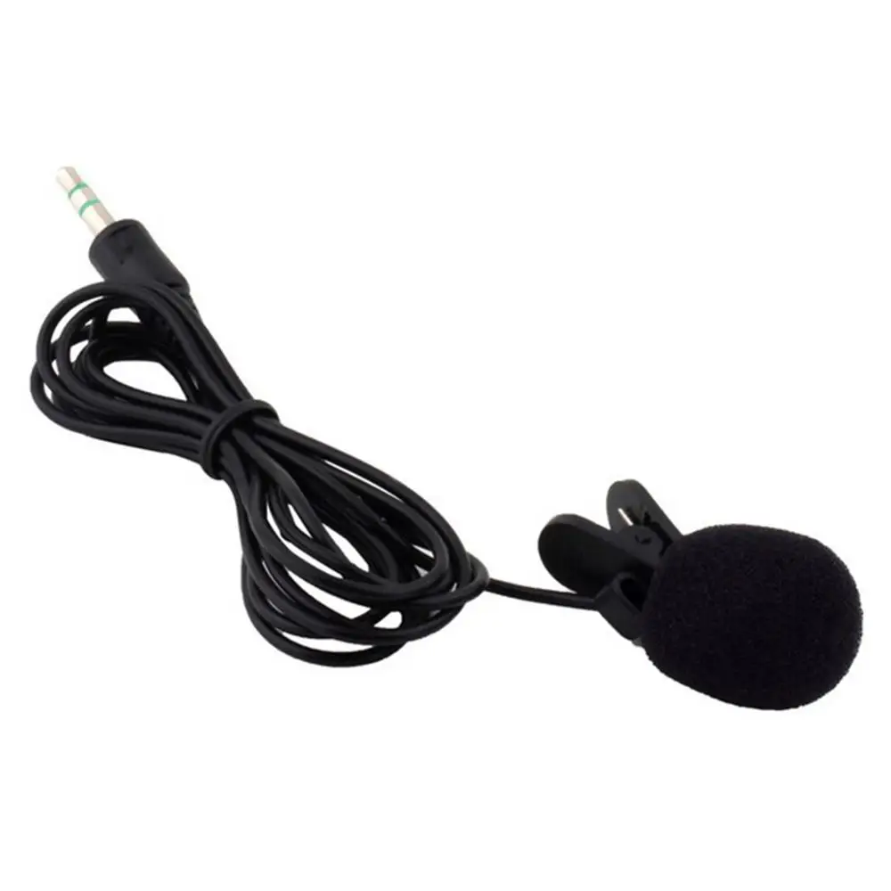 

Lavalier Lapel Microphone Clip-on Wired Professional Microphone with 6.5ft AUX Cable